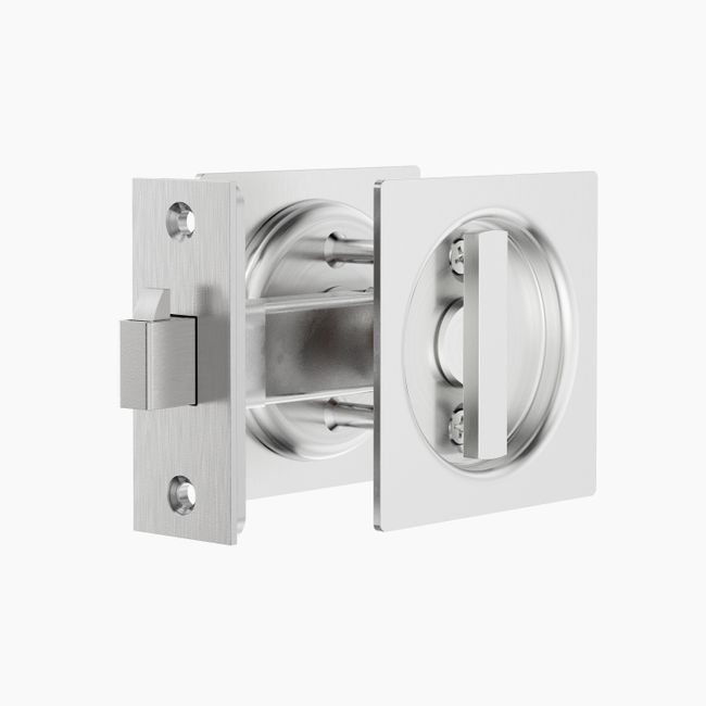 Square Sliding Door Privacy Lock - SSS #