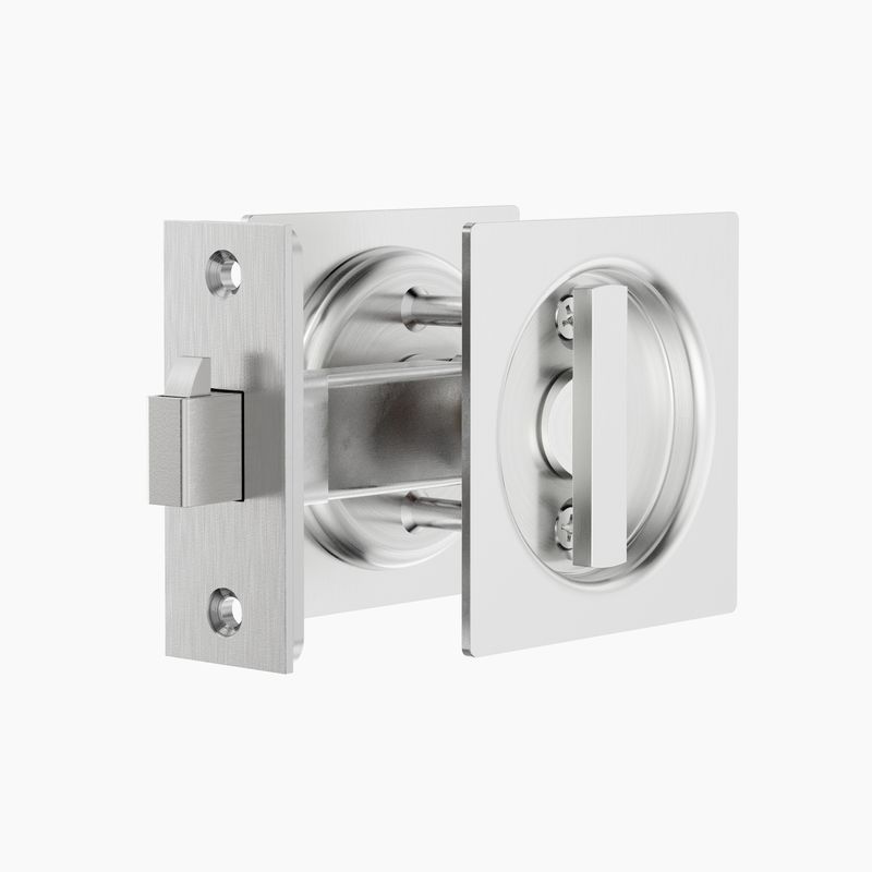 Square Sliding Door Privacy Lock - SSS #