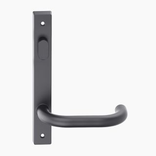 Narrow Style Plate Lever #10 DDA Compliant – Turn Snib/Visible MBLK