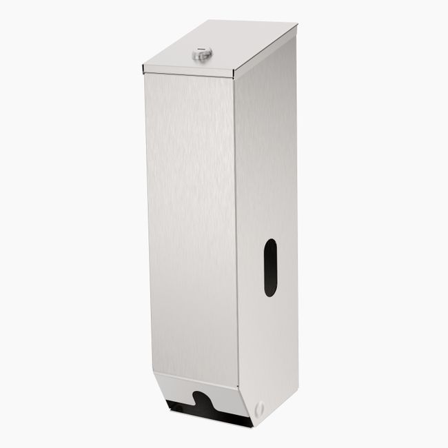 Triple Toilet Roll Dispenser Surface Mounted SSS