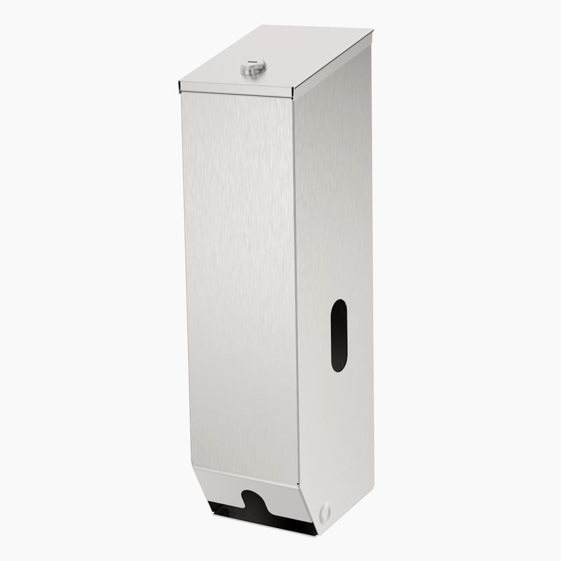 Triple Toilet Roll Dispenser Surface Mounted SSS