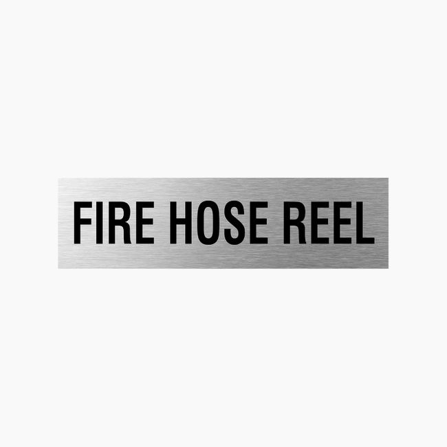 Fire Hose Reel Sign 400x110mm SSS