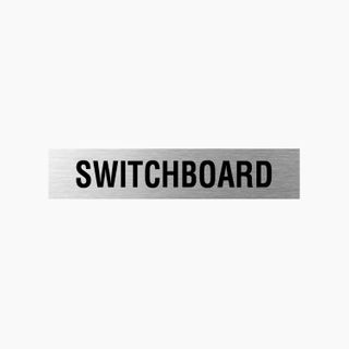 Switchboard Sign 300x60mm SSS