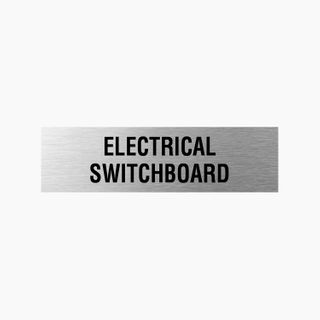 Electrical Switchboard Sign 400x110mm SSS