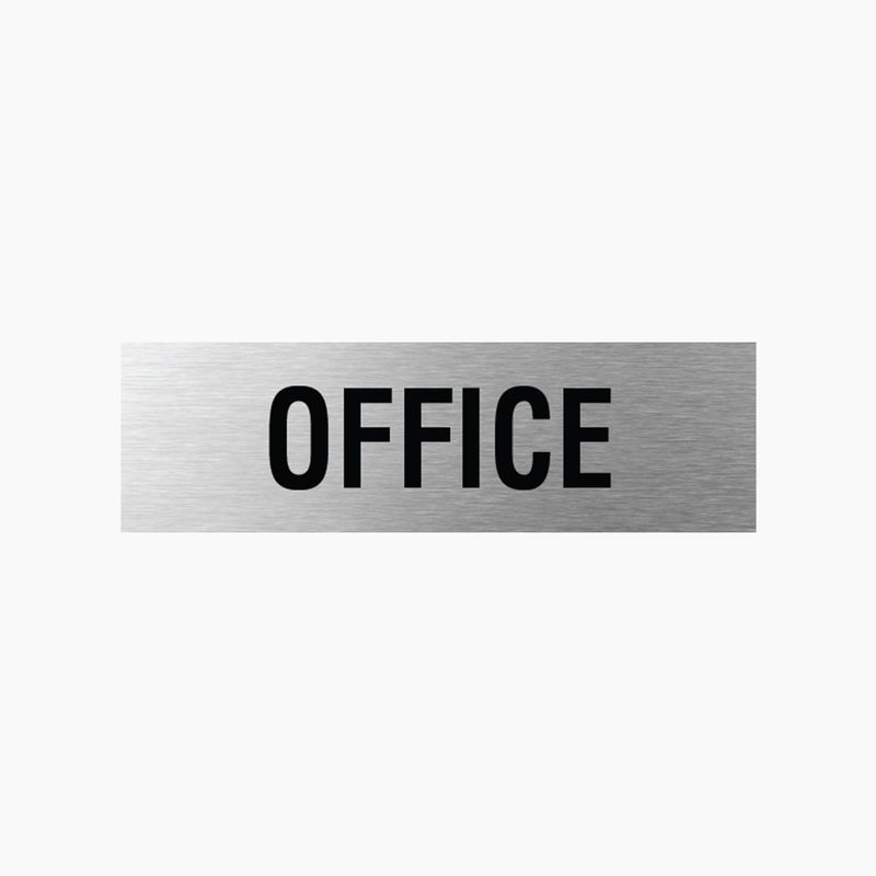 Office Sign 200x60mm SSS