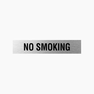 No Smoking Sign 300x60mm SSS