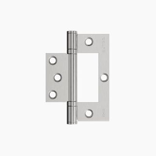 Ball Bearing Fast Fix Kinked Hinge 100x72x2.5mm SSS