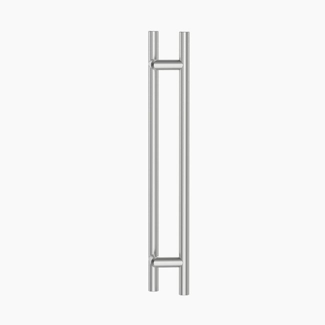 Round Section Offset H-Pull BTB Handle 32 x 600 CTC x 800 OA SSS