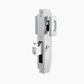 Short Backset Sliding Door Deadlock incl Latching Strike & Twin Escutcheons SIL