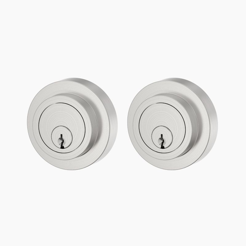 Round Deadbolt Double Cylinder SC