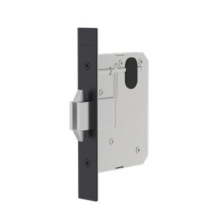 Mortice Sliding Door Lock 60mm Backset MBLK