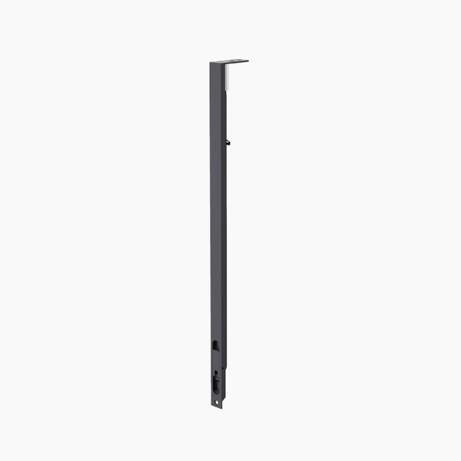 Flush Bolt Timber Doors 450mm BLK