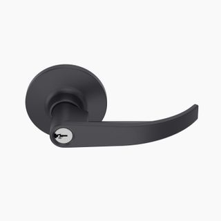 Commercial Entrance Lever Set DDA Compliant BLK