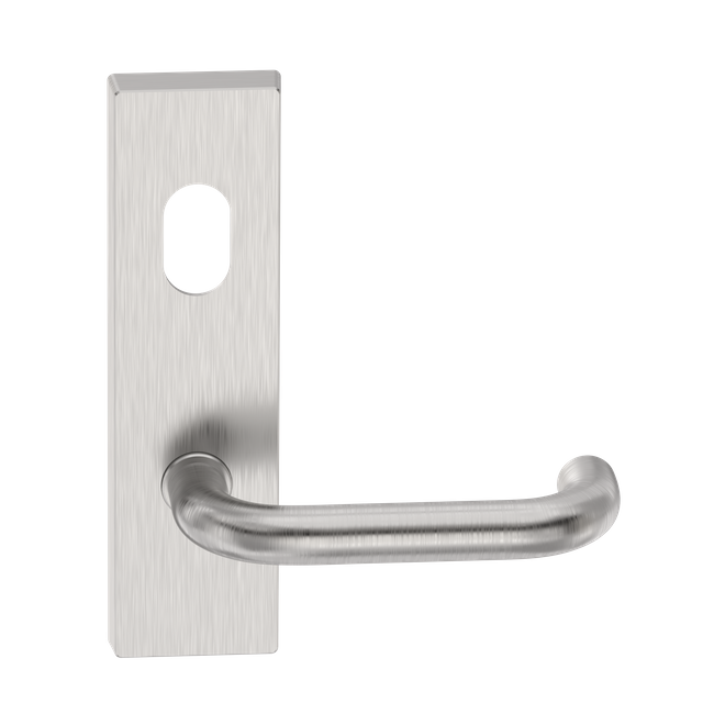 Rectangular Plate Lever #10 Cylinder/Concealed SSS 