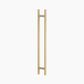 Round Section H-Pull BTB Handle 32 x 800 CTC x 1000 OA WHITE OAK