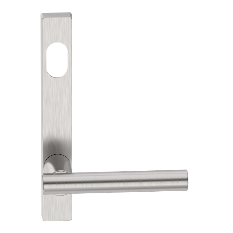 Narrow Plate Lever #12 Cylinder/Concealed SSS 