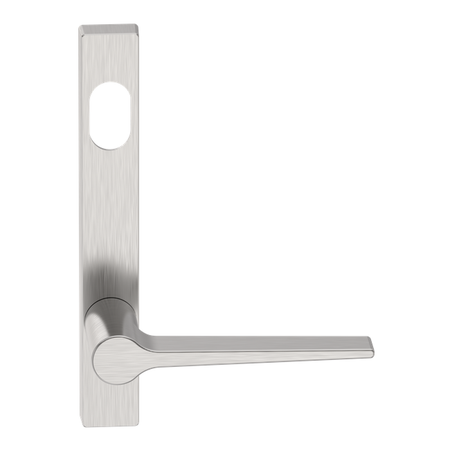 Narrow Plate Lever #14 Cylinder/Concealed SSS 