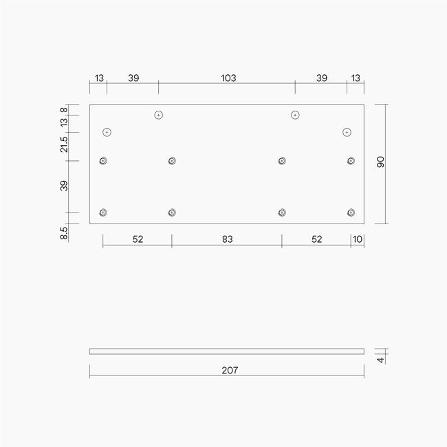 D0451 Drop Plate SIL