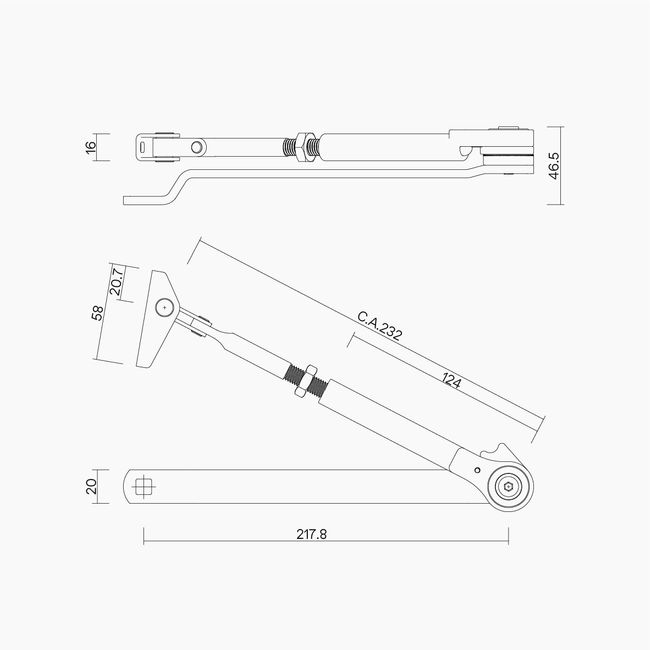 D0401 Hold Open Arm SIL