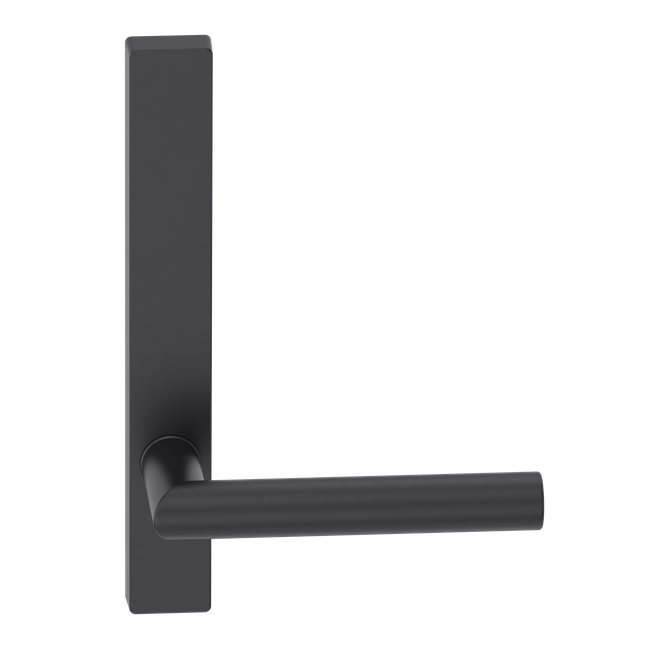 Narrow Plate Lever #11 Plain/Concealed BLK 