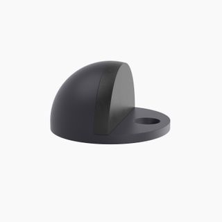 Half Moon Floor Mounted Door Stop MBLK