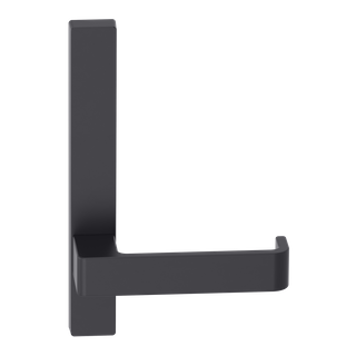 Narrow Plate Lever #31 Plain/Concealed BLK 