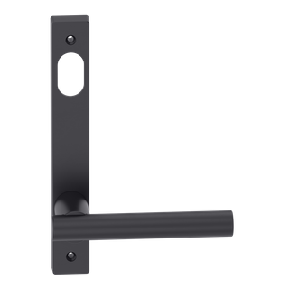Narrow Plate Lever #12 Cylinder/Visible BLK 