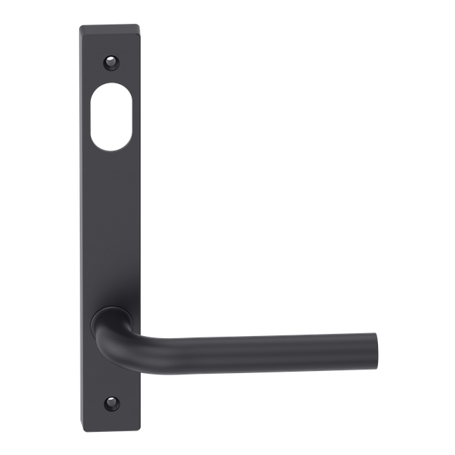 Narrow Plate Lever #13 Cylinder/Visible BLK 