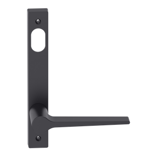 Narrow Plate Lever #14 Cylinder/Visible BLK 