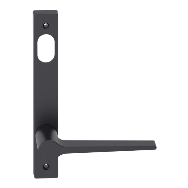 Narrow Plate Lever #14 Cylinder/Visible BLK 