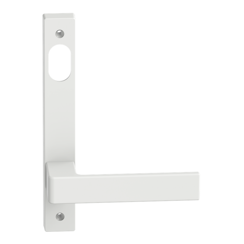 Narrow Plate Lever #32 Cylinder/Visible WHT