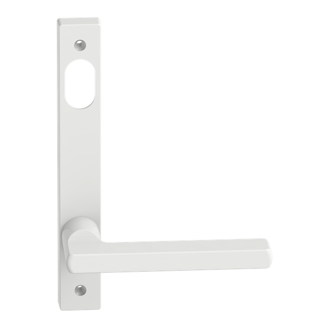 Narrow Plate Lever #33 Cylinder/Visible WHT