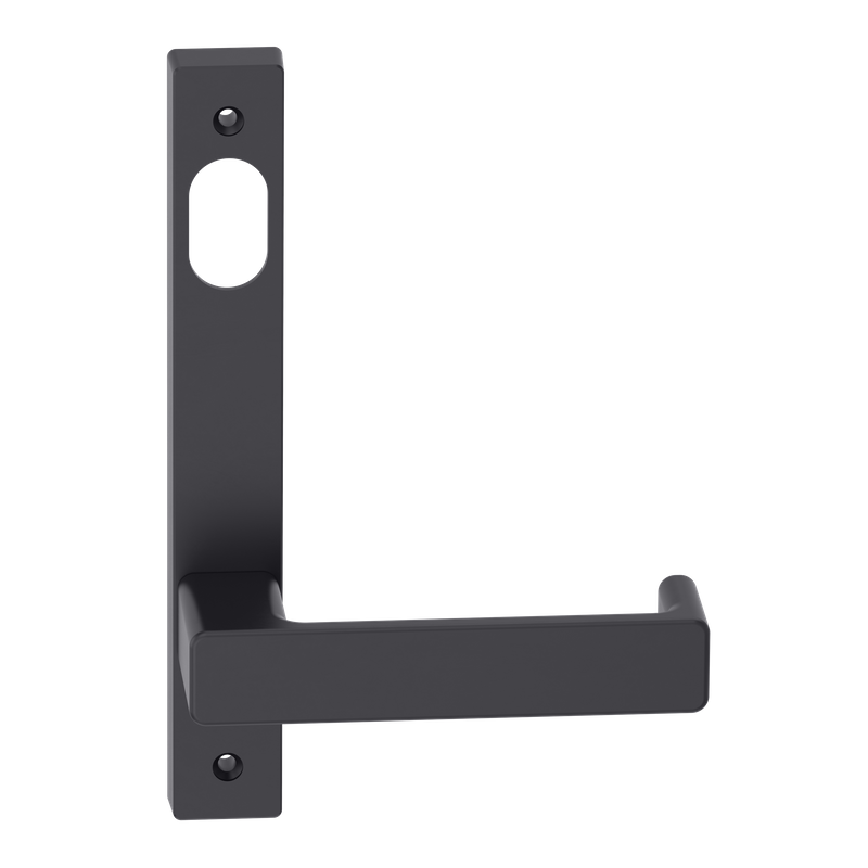 Narrow Plate Lever #35 Cylinder/Visible BLK 