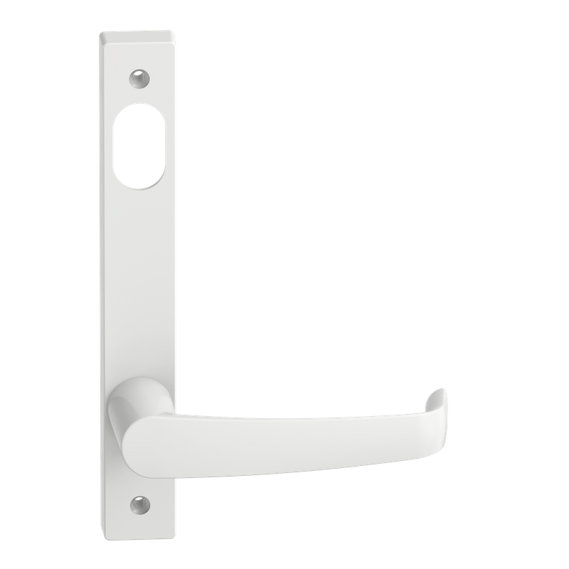 Narrow Plate Lever #37 Cylinder/Visible WHT
