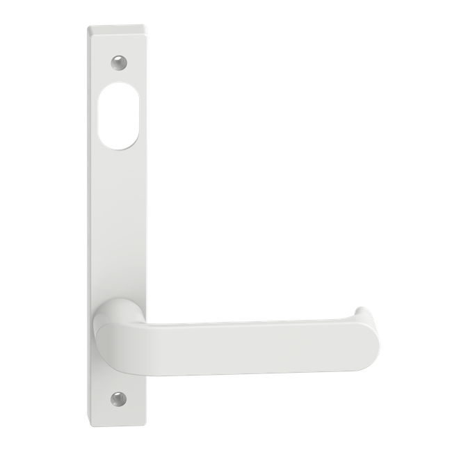 Narrow Plate Lever #36 Cylinder/Visible WHT