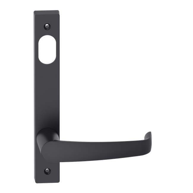 Narrow Plate Lever #37 Cylinder/Visible BLK 