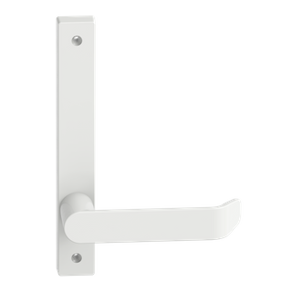 Narrow Plate Lever #34 Plain/Visible WHT