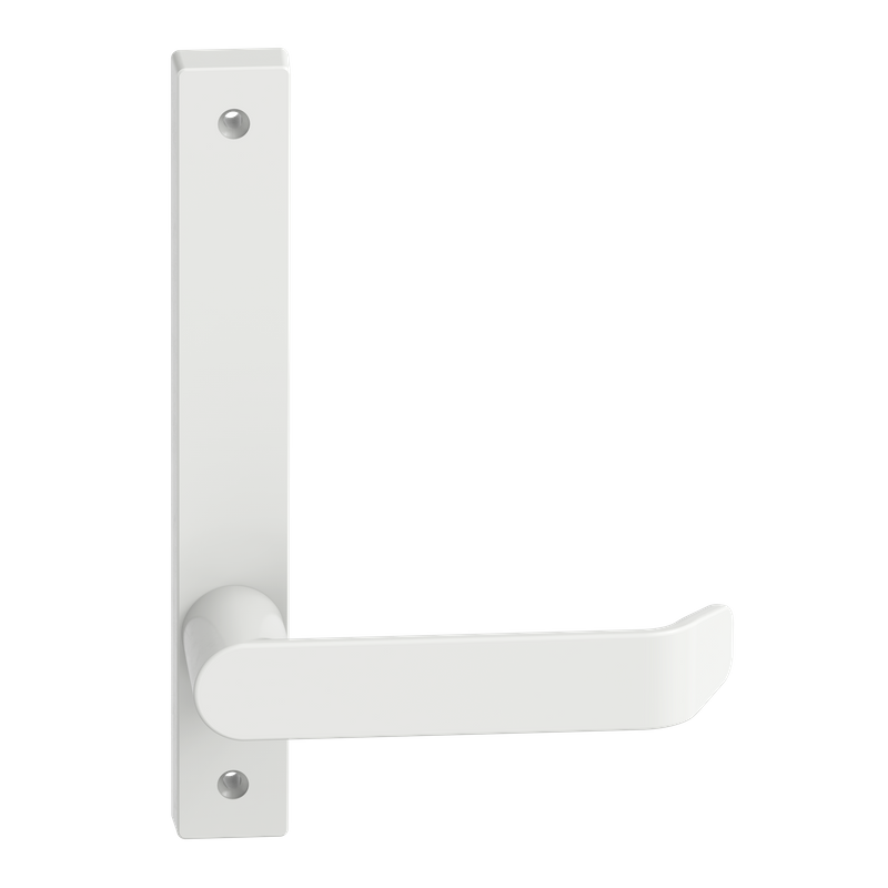 Narrow Plate Lever #34 Plain/Visible WHT