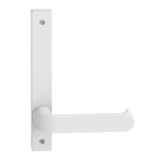 Narrow Plate Lever #36 Plain/Visible WHT