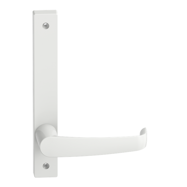 Narrow Plate Lever #37 Plain/Visible WHT