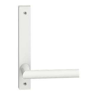 Narrow Plate Lever #11 Plain/Visible WHT