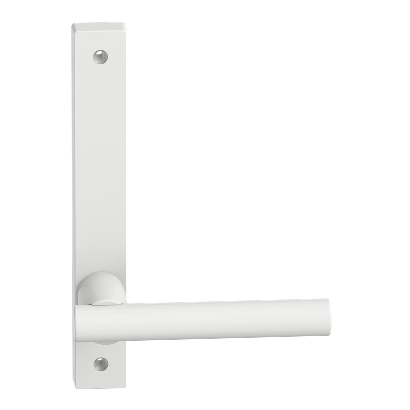 Narrow Plate Lever #12 Plain/Visible WHT