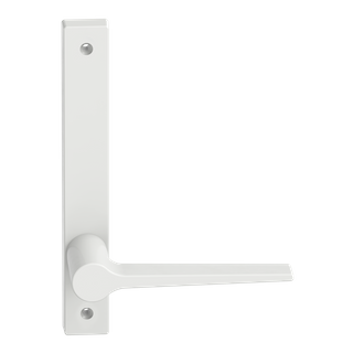 Narrow Plate Lever #14 Plain/Visible WHT