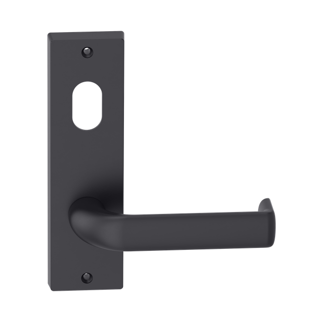 Rectangular Plate Lever #38 Cylinder/Visible BLK 