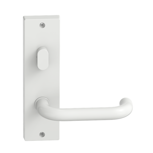 Rectangular Plate Lever #10 Turn Snib/Visible WHT 