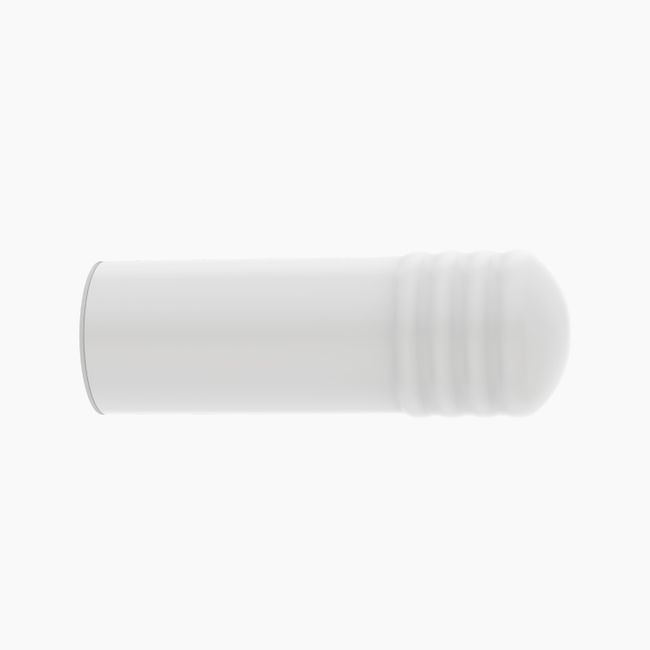 Plastic Cushion Door Stop 75mm - White