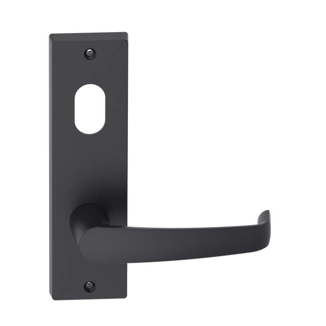 Rectangular Plate Lever #37 Cylinder/Visible BLK 