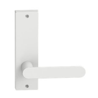 Rectangular Plate Lever #30 Plain/Visible WHT