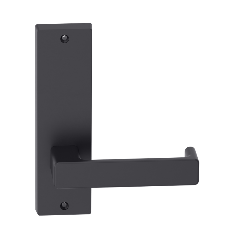 Rectangular Plate Lever #35 Plain/Visible BLK 