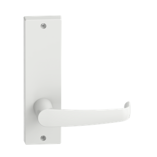 Rectangular Plate Lever #37 Plain/Visible WHT